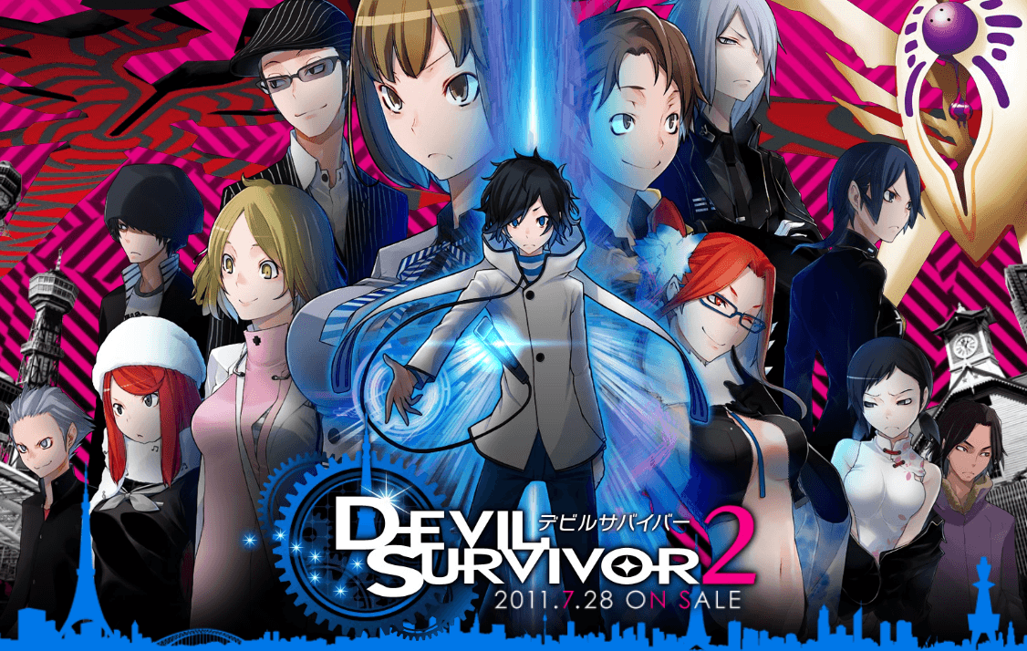 Top 10 Anime Sinh tồn - Devil Survivor 2 The Animation