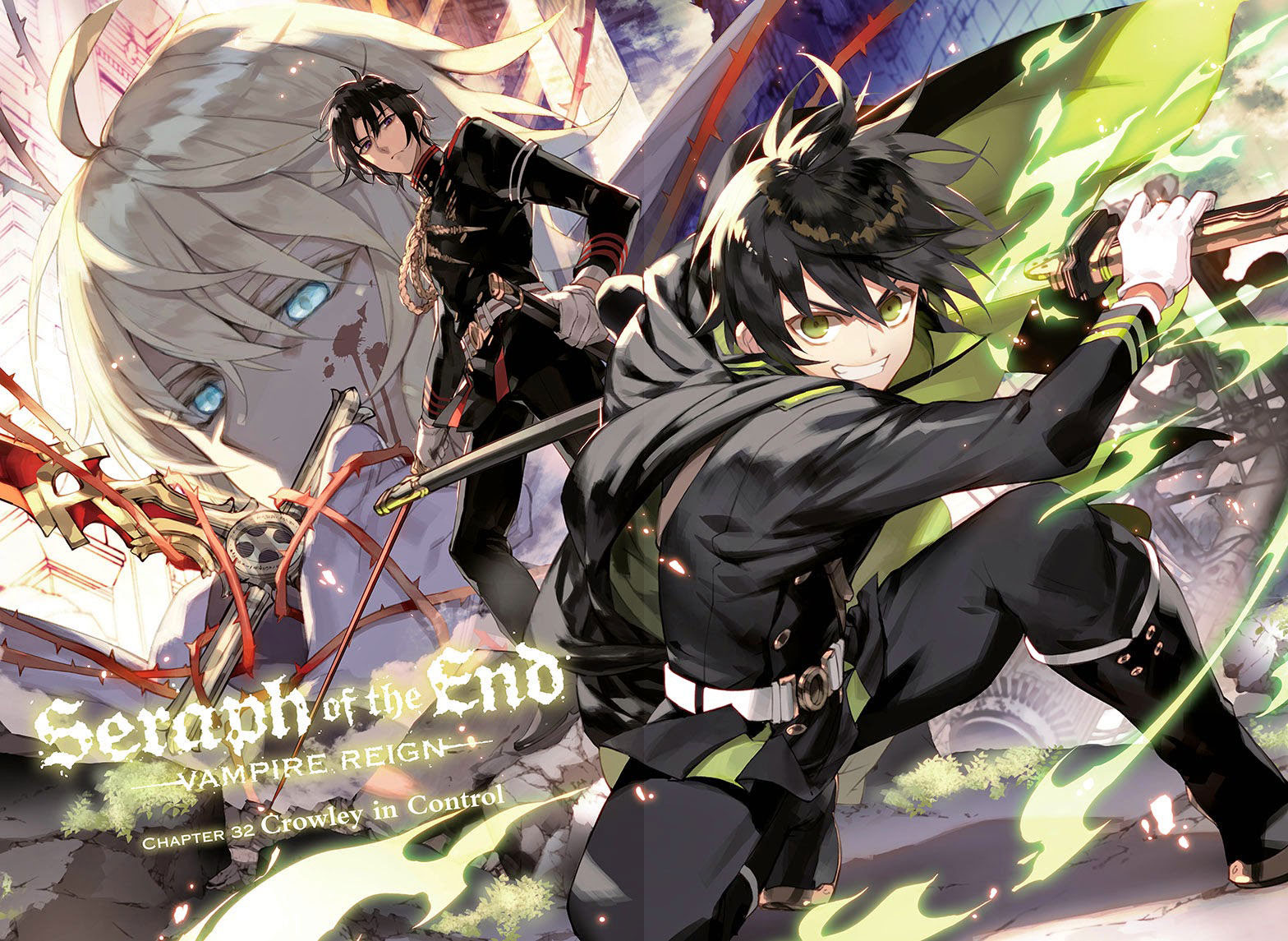 Top 10 Anime Sinh tồn - Owari no Seraph (Seraph of the End: Vampire Reign)